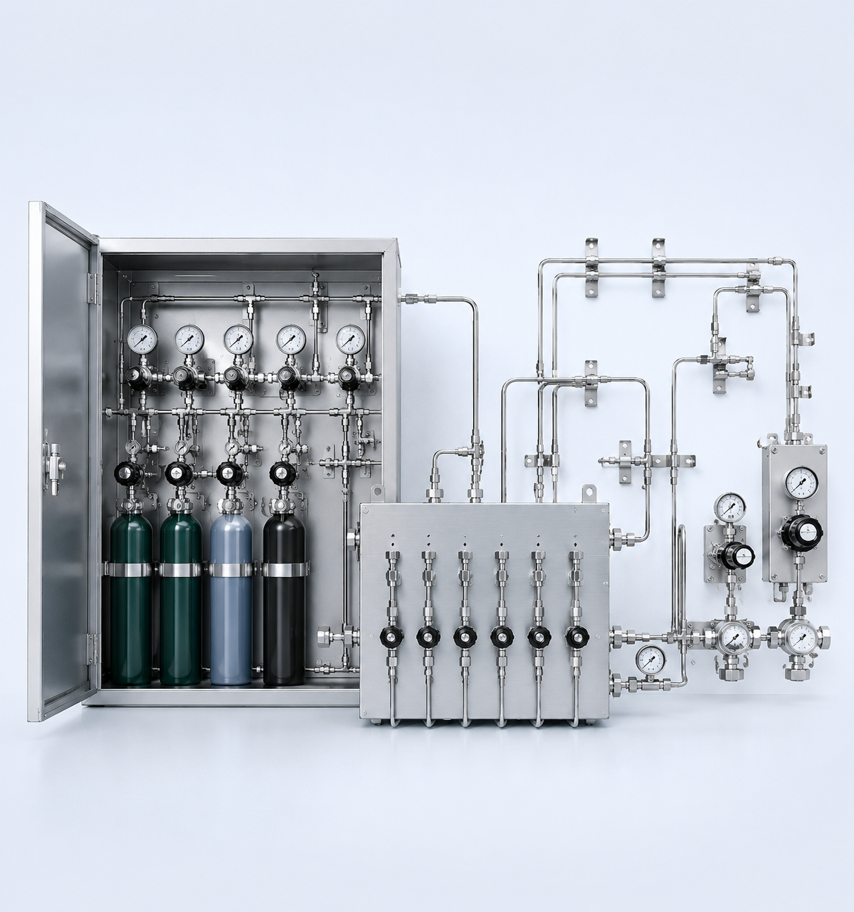 High purity gas delivery system